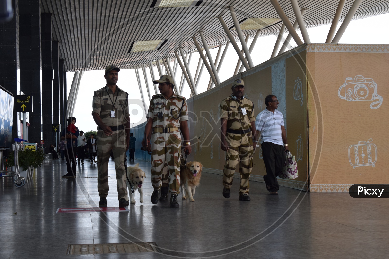 Security Guards in Airport