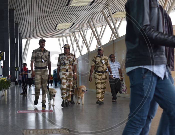 Security Guards in Airport, Bangalore