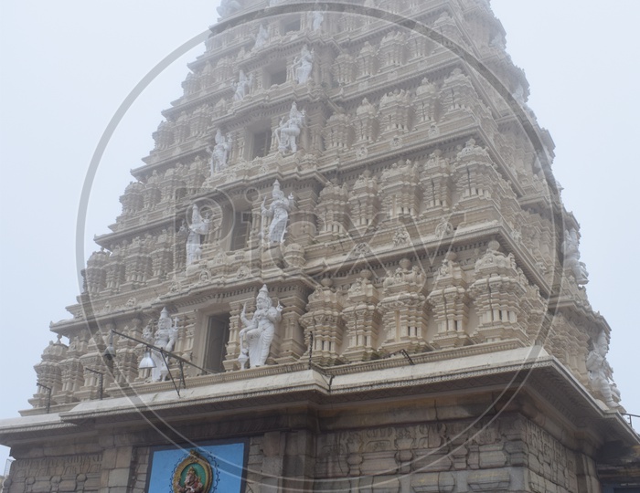 Chamundeswari Temple's Main Structure