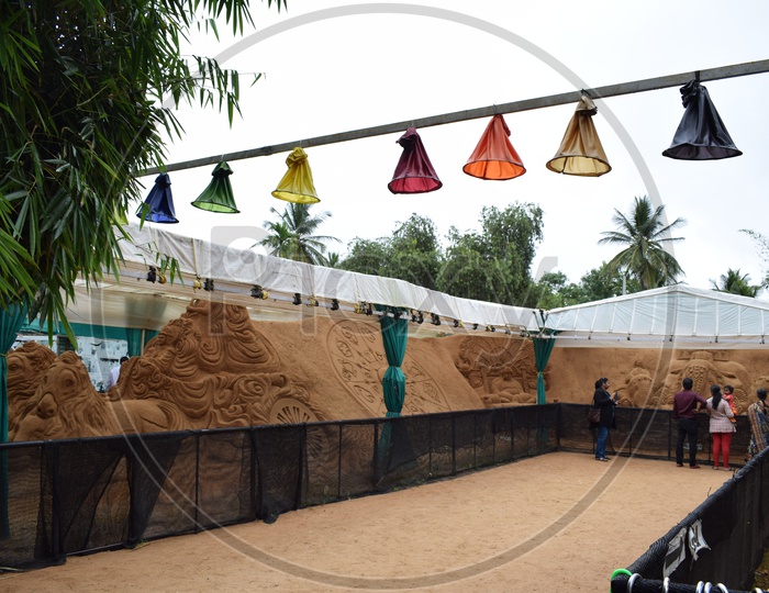 View of the Sand Sculpture Museum