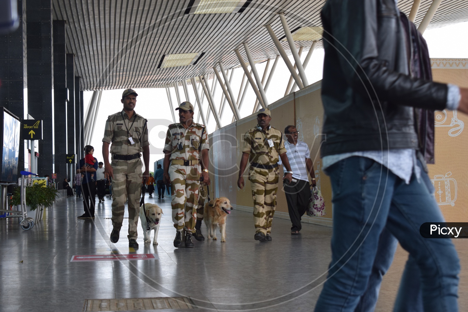 Security Guards in Airport, Bangalore
