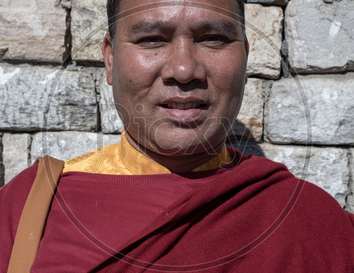 Portrait of Monk