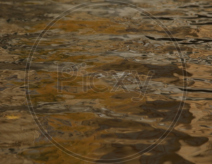 Texture Of Ripples on a  Water Surface