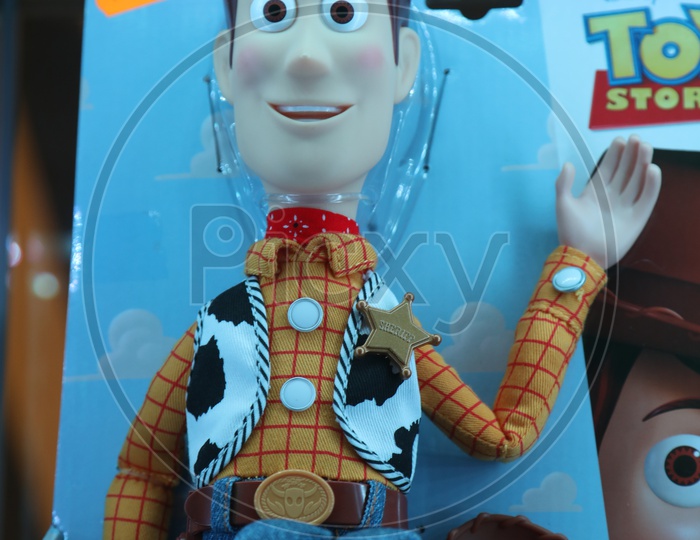 Toy of a character from toy story
