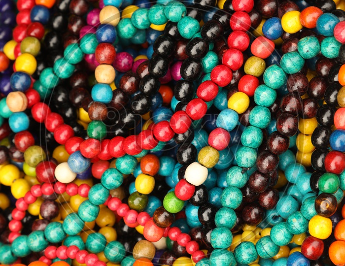 Colourful beads