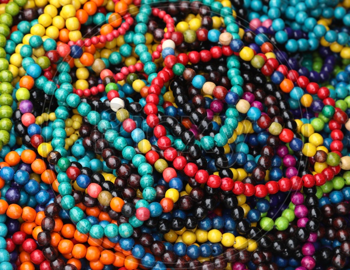Hand chains made of beads