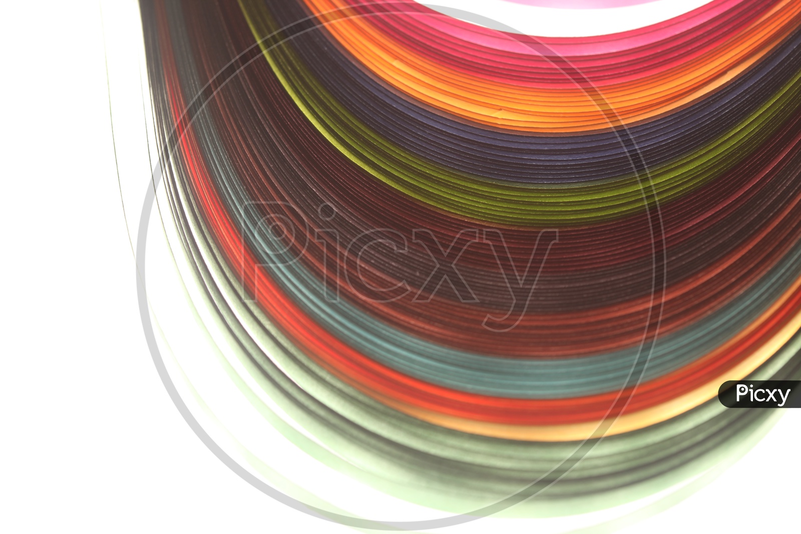 colorful layered abstract design  for background use