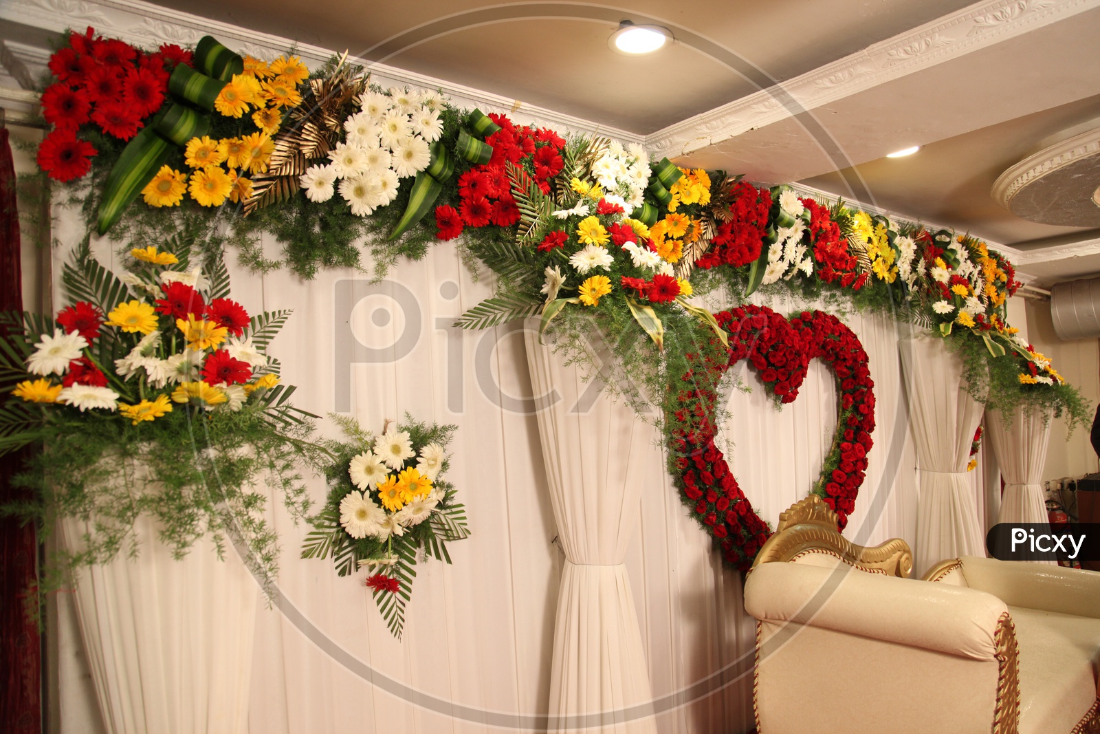 Decoration at a function hall