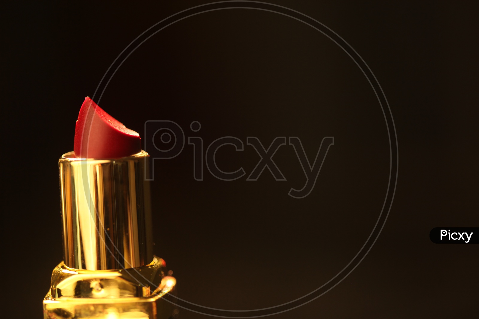 Lipstick Closeup Shot Presentation