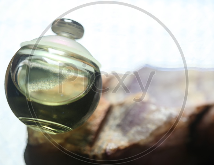 Perfume / Scent Bottle Closeup Shot