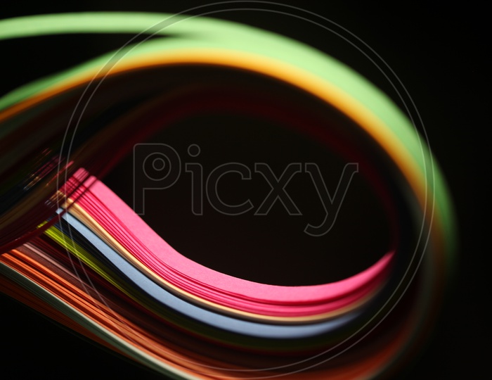 colorful layered abstract design  for background use