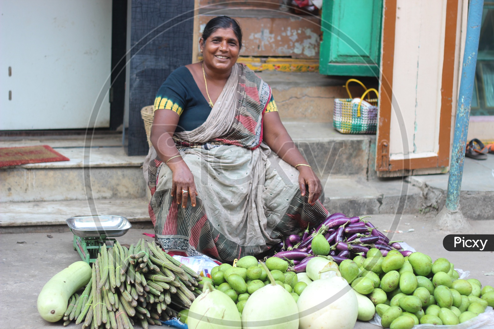Street Vegetable Seller