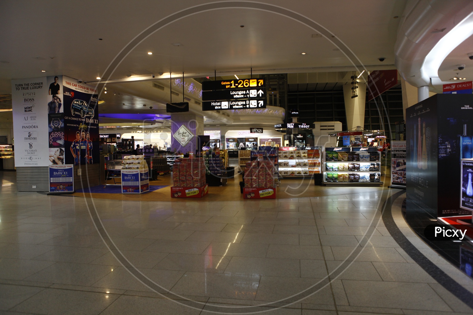 Inside Dubai international airport