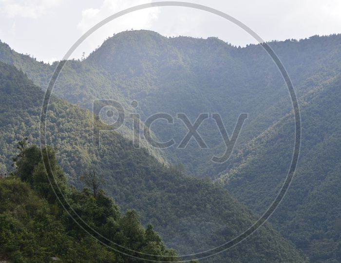 Mountains in Uttarakhand