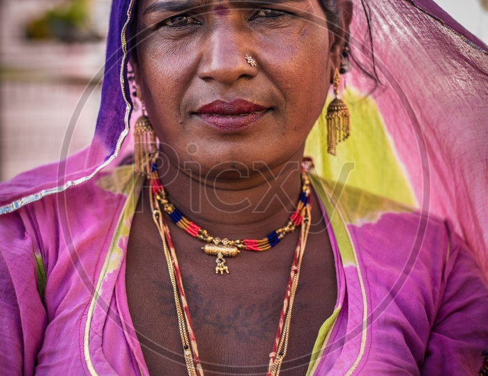 portrait of Gypsy women