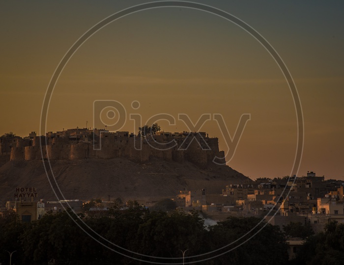 Jaisalmer at evening