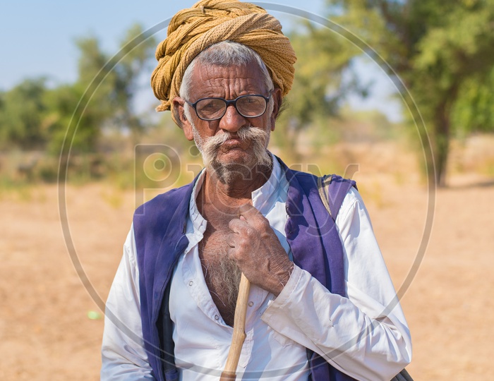 A portrait of a Rebaa tribe Man