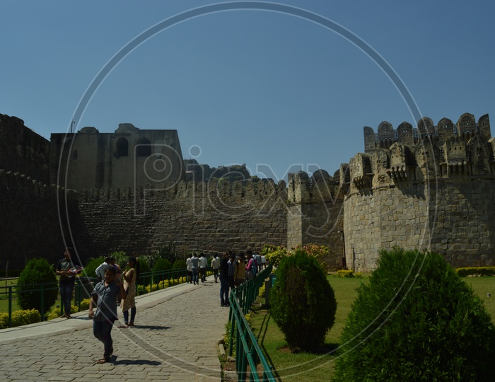 Architectural Views Of Golconda Fort