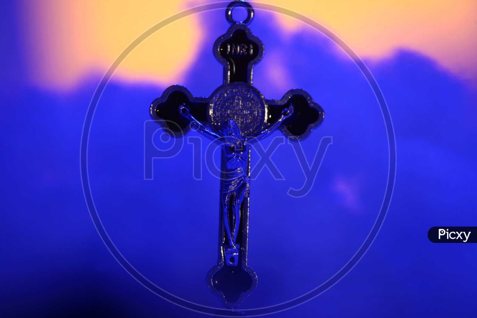 Christian religious symbol of a Jesus
