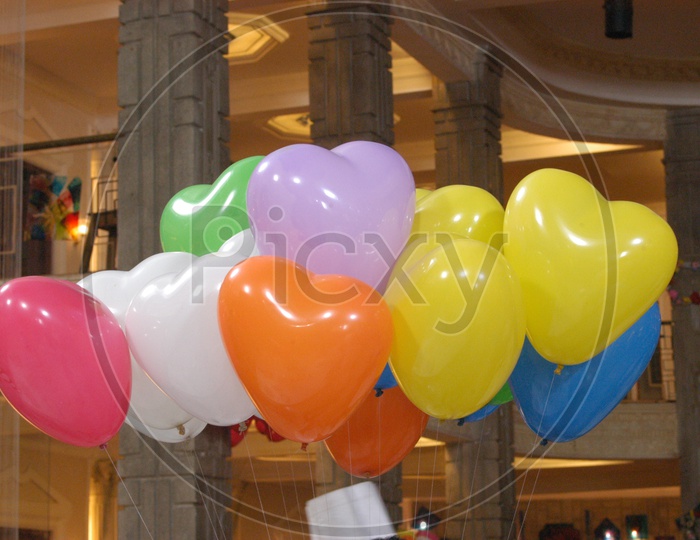 Colorful Gas Balloons
