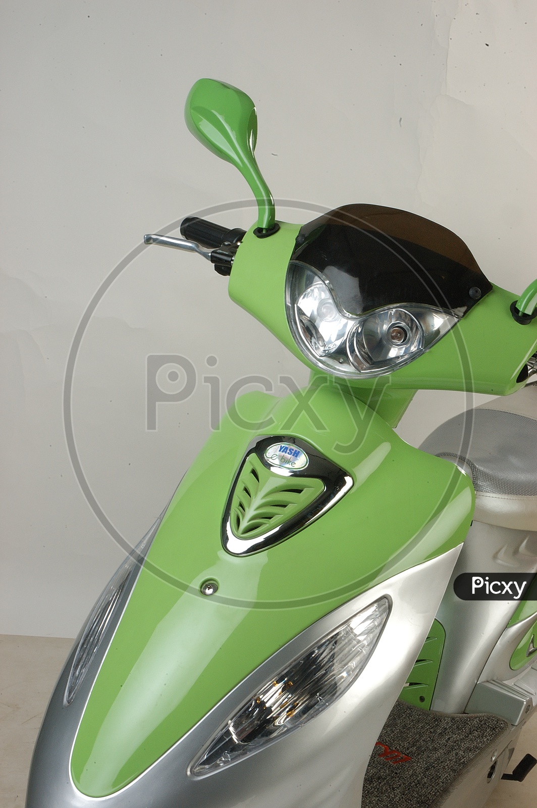 Head Light And Dome of a Scooty or Moped