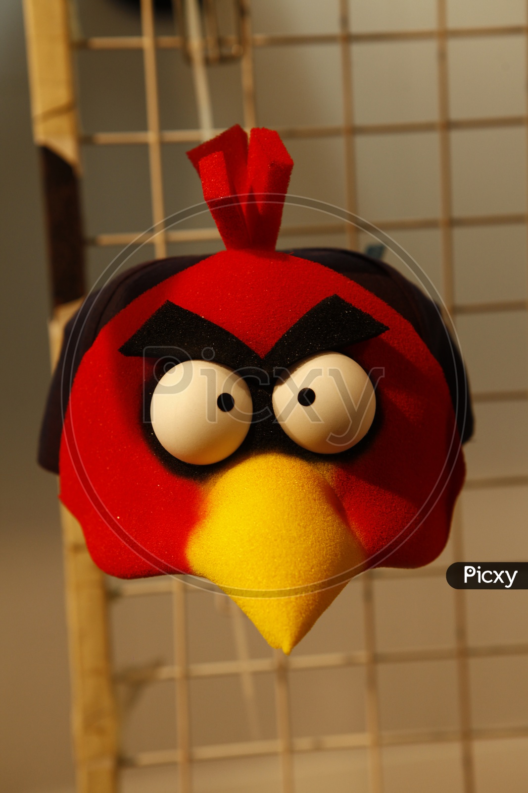 Angry bird face