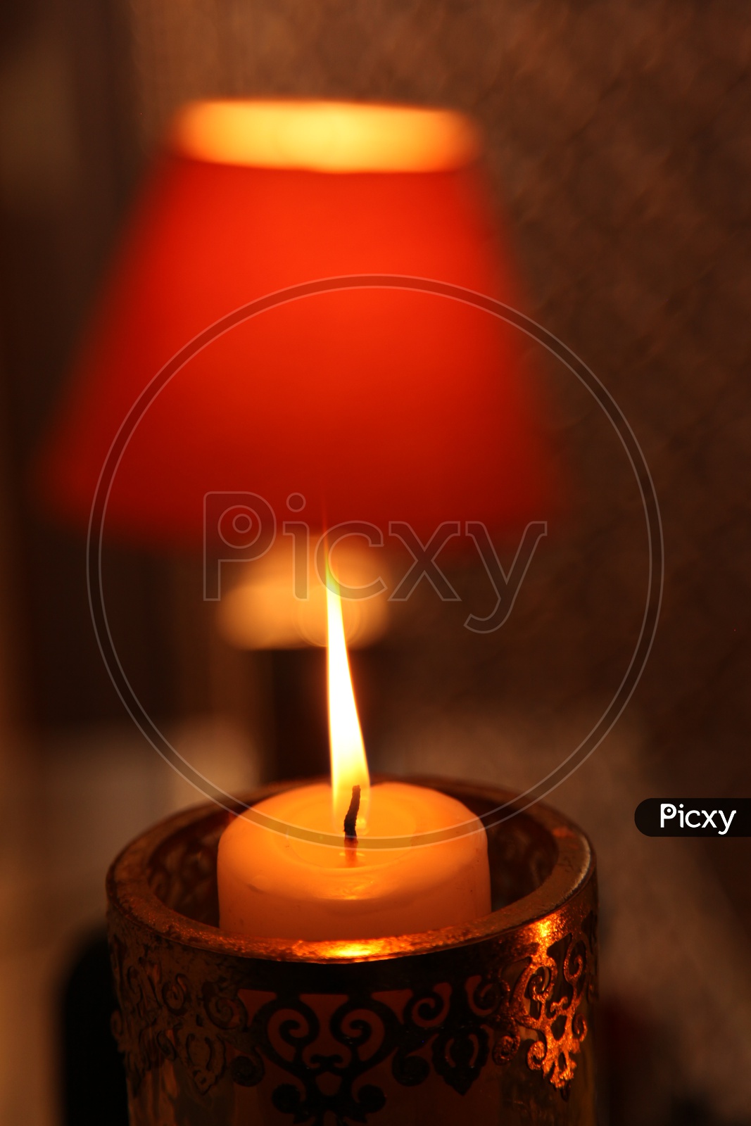 Photograph of Lightened up candle
