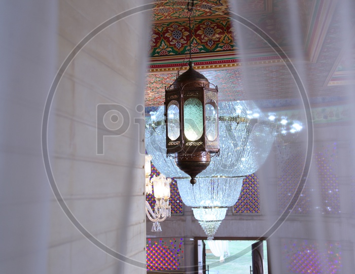 Ancient interior lamp