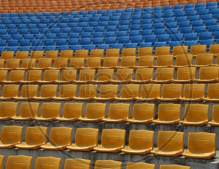 Chairs In the Stadium