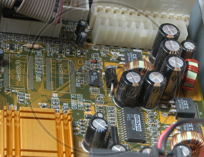 An electronic circuit board