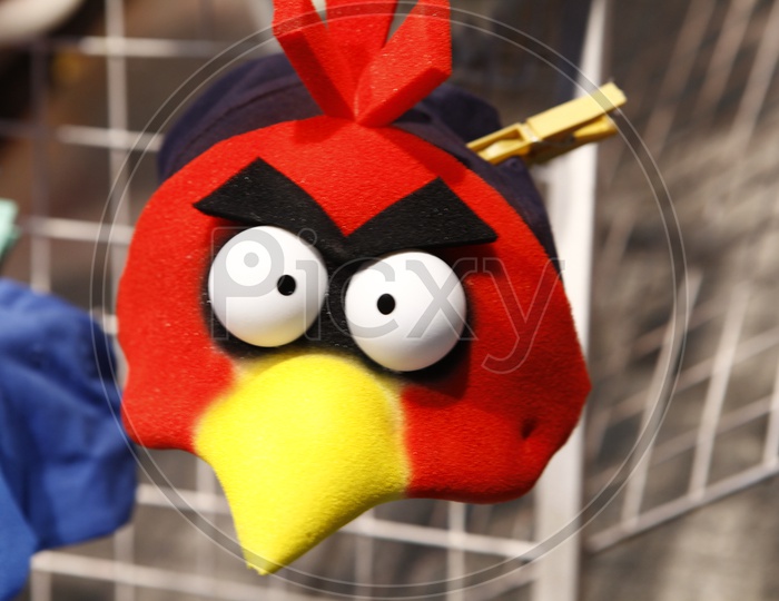 Angry bird featured mask
