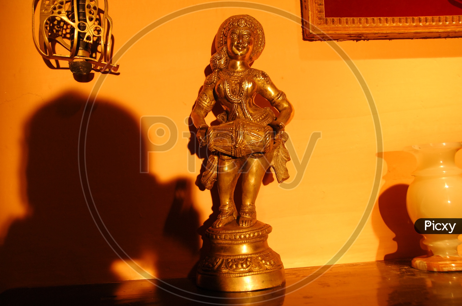 Gold Coated Statue