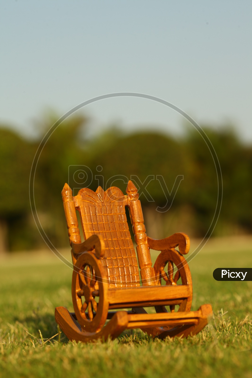Wooden Chair closeup