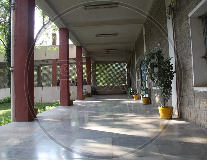 Corridor of a School/College