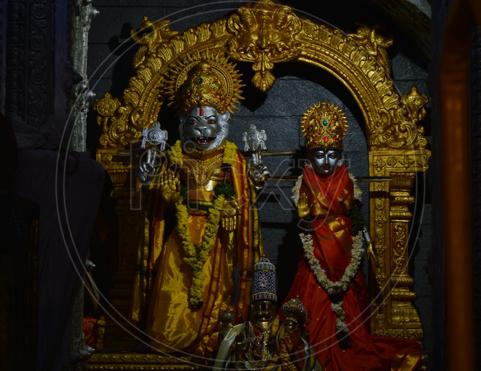 Lakshmi Narasimha Swamy Statue