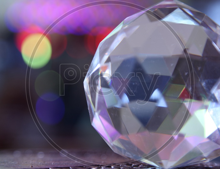 Diamond Crystal macro shot