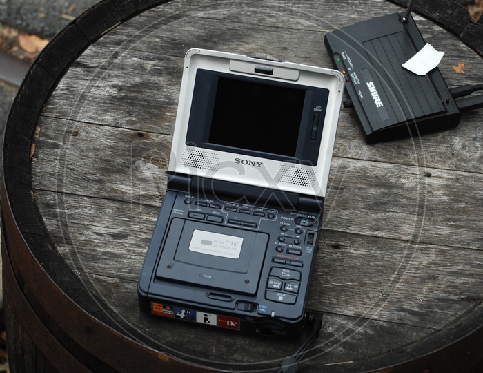 Old Sony portable DVD player