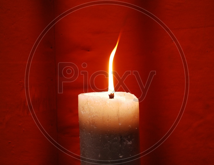 Lite wax Candle