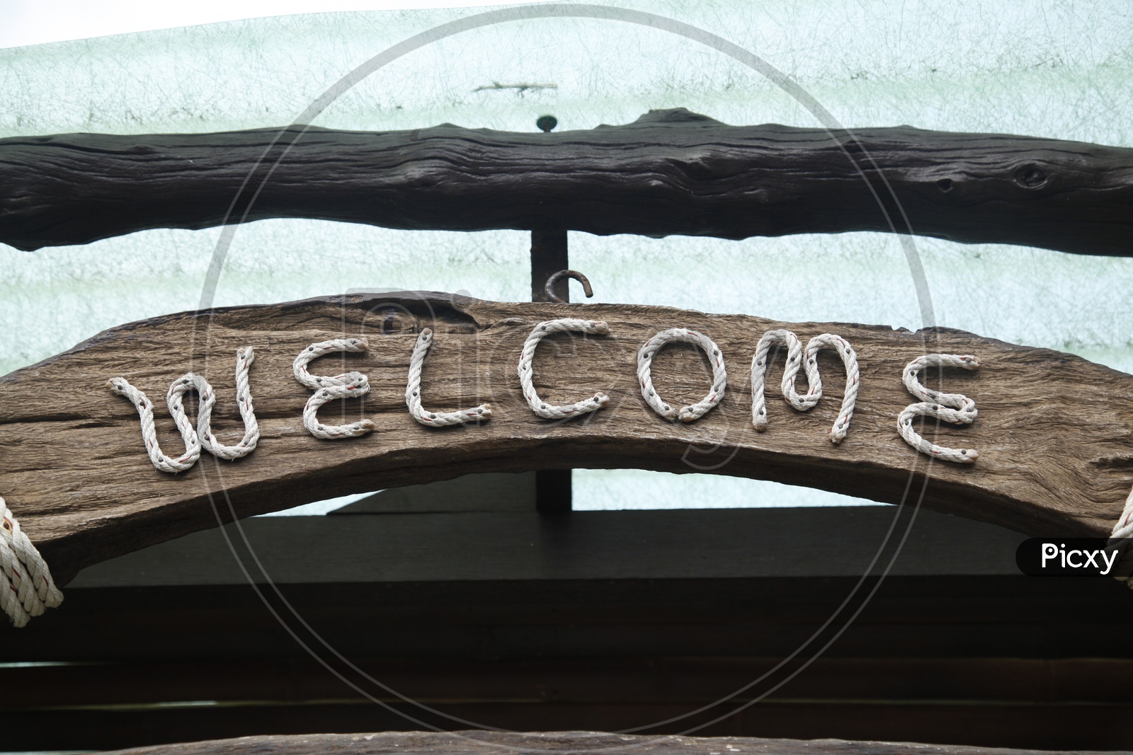 Photograph of welcome board