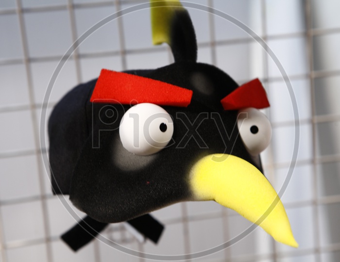 Angry bird featured cap
