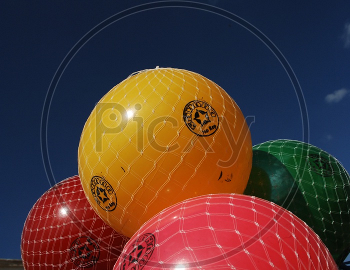 Closeup of a Balls