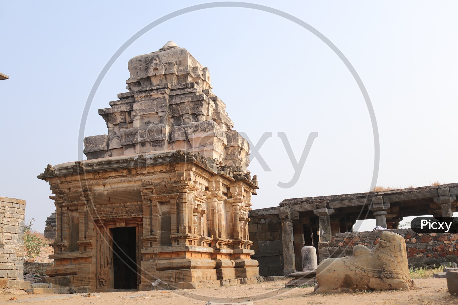 Architecture of Pushpagiri temple