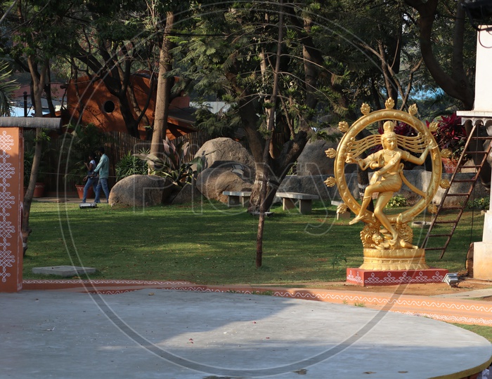 Nataraja Statue in the Park