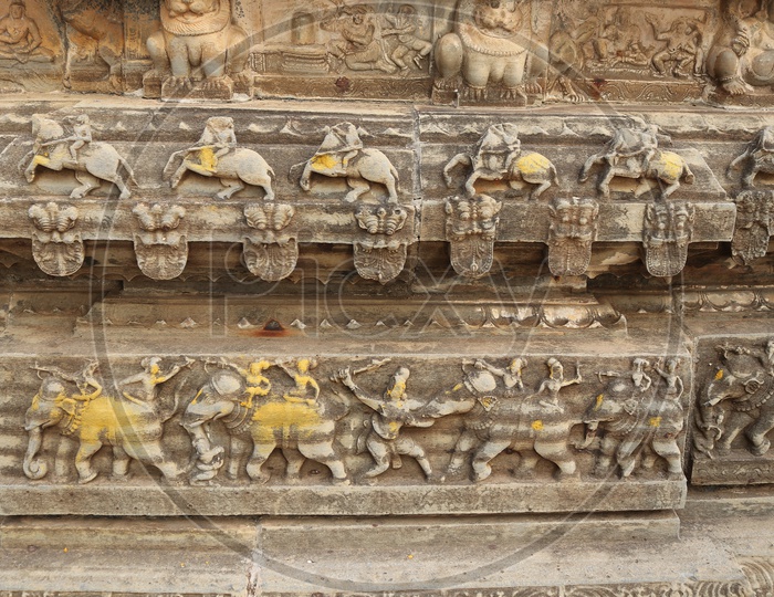 Architecture at Pushpagiri temple