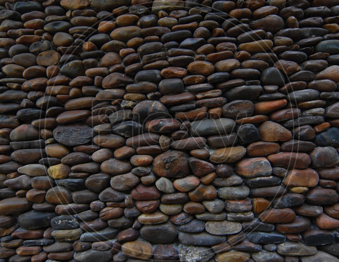 Close up of the rock wall Texture