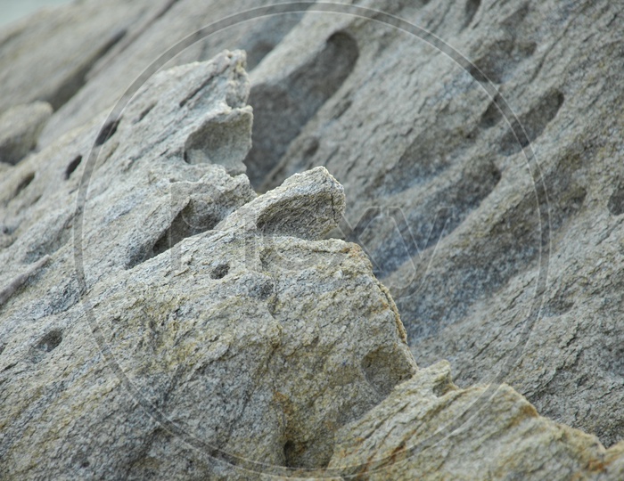 Close up of the rock - Texture