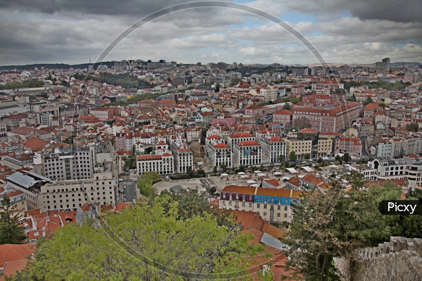 Lisbon city view