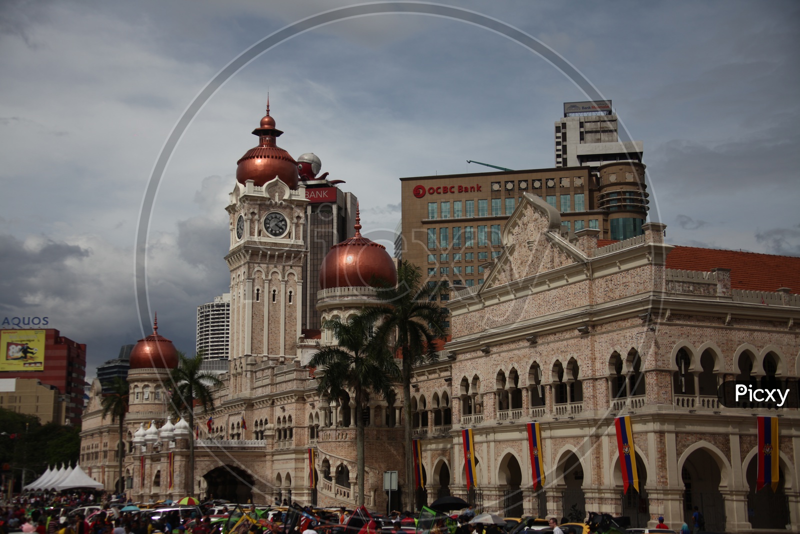 The Sultan Abdul Samad Building is a late-nineteenth century building