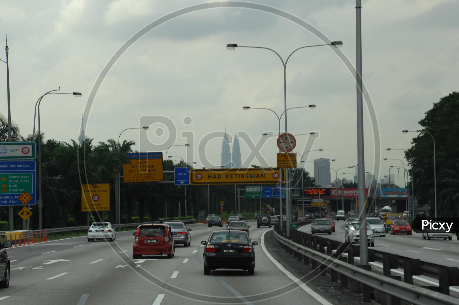 A highway in Malaysia