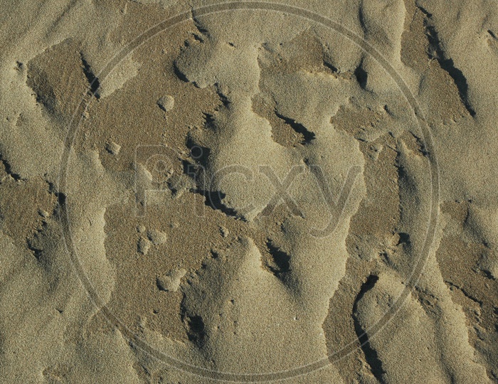 Beach Seashore sand texture